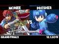 Monee (Roy/Mr. Game & Watch) vs Presher (Megaman) | Grand Finals | Synthwave X #12