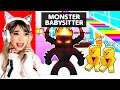 My Roblox Babysitter is a MONSTER!
