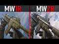 MW2 Remastered vs MW1R - Weapons Comparison  [MW2CR vs  MW1R]