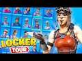 MY $2,000 FORTNITE LOCKER TOUR