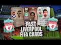 PAST LIVERPOOL FIFA CARDS!! ft. 61 ROBERTSON, 67 NABY KEITA etc