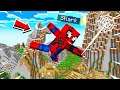 PLAYING MINECRAFT AS SPIDERMAN!
