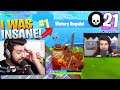 Reacting To My FIRST Fortnite Video! (I Was INSANE!) - Fortnite Battle Royale