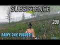 Subsistence S3 #208   Rainy Day Rogues!!     Base building| survival games| crafting