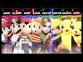 Super Smash Bros Ultimate Amiibo Fights  – Request #17954 Original & Semi Clone team ups