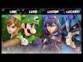 Super Smash Bros Ultimate Amiibo Fights   Request #9748 L Team battle Green vs Blue