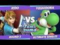 TAMISUMA 223 Round 3 - Yoshidora (Yoshi) Vs. Rido (Link) SSBU Smash Ultimate