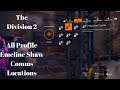 The Division 2 - All Profile Emeline Shaw Comms Locations ( All Collectibles )