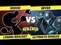 The Grind 149 Losers Bracket - WOOD (Game & Watch) Vs. SeVeR (Dark Samus) Smash Ultimate - SSBU