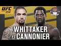 UFC 254 - Бой Роберт Уиттакер против Джаред Каннонье - Кто победил ?