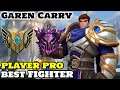 Wild Rift Garen - full Gameplay Garen 1 vs 5 Garen Carry