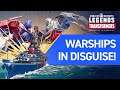 World of Warships: Legends y Transformers