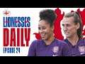"Being in the Semi Finals is a GREAT Feeling!" | Jill Scott & Demi Stokes | Lionesses Daily Ep. 24
