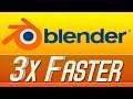 Blender 3 More Than 3X Faster!?!?
