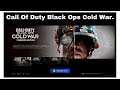 Call Of Duty Black Ops Cold War.