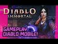DIABLO IMMORTAL: gameplay do alpha técnico do jogo para celular free to play ! Primeiras impressões