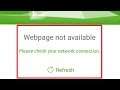 Dolphin browser Fix Error Webpage Not Available | Check your Internet Connection Problem Solve