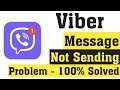 How To Fix Viber Messenger Message Not Send Problem || Fix Viber Message Problem Android 2020