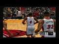 NBA 2K3 Season mode - Chicago Bulls vs Miami Heat