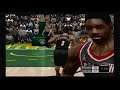 NBA 2K3 Season mode - Portland Trail Blazers vs Seattle Sonics