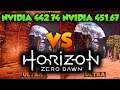 Nvidia Drivers 442.74 vs 451.67 test in Horizon Zero Dawn | ULTIMATE QUALITY + 100 % Render scale