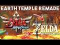 Skyward Sword Earth Temple Remade in Zelda Breath of the Wild | New Custom Dungeon