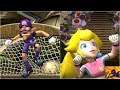 Super Mario Strikers - Waluigi vs Peach - GameCube Gameplay (4K60fps)