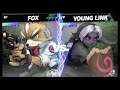 Super Smash Bros Ultimate Amiibo Fights – Request #16006 Fox vs Dark Young Link