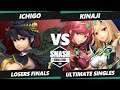 SWT Oceania Online Losers Finals - Ichigo (Dark Pit) Vs. Kinaji (Snake, Pyra Mythra) SSBU Ultimate