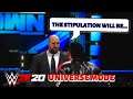 WWE 2K20: Universe Mode - Road to Extreme Rules #151 What is the STIPULATION?
