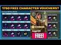1750 Character Vouchers Free From Anna Event ? || Kitna Character Vouchers Le Shakte Hai (Hindi)