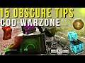 COD WARZONE: TOP 15 OBSCURE TIPS