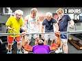 Empty Barbell Bench Press Workout Max Reps Challenge w/ 2Hype!