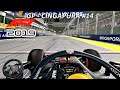 F1 2019 🏁 GP Cingapura 🇸🇬 Volante G29 Logitech 🕹 ASTON MARTIN RED BULL RACING - Modo Carreira #14