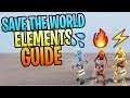 FORTNITE - Save The World Elements Guide 🔥 VS ⚡ VS 💦 VS 🔋 VS 💪