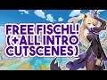 FREE FISCHL Unknown Star Event Intro Where Stars Fall | Meteorite Shards Locations | Genshin Impact