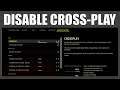 How To Enable Or Disable Cross-play For Call Of Duty Vanguard All Platforms