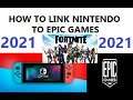 How to link NINTENDO account to EPIC games, fortnite, spellbreak