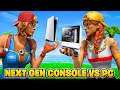 Next Gen Console vs. Gaming PC For Fortnite! (PS5 vs. Xbox vs. PC - Fortnite)