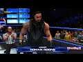 Roman Reigns VS. Goldberg Universal Championship Match on Smackdown at WWE 2k20