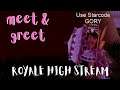 Royale High Meet & Greet Stream *FACECAM* // Roblox Royale High