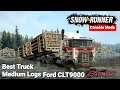 SnowRunner: Best Truck For Medium Logs Trailer - Ford CLT9000