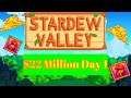 Stardew Valley Lets Start Off As Millionaire