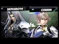 Super Smash Bros Ultimate Amiibo Fights – Sephiroth & Co #212 Sephiroth vs Corrin