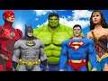 THE HULK vs JUSTICE LEAGUE - Batman, Superman, Flash, Wonder Woman VS Hulk