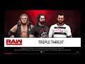 WWE 2K19 Seth Rollins VS Edge,CM Punk Requested Triple Threat Match