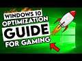 How to Optimize Windows 10 For GAMING & Performance in 2021 BEST GUIDE (NO LAG/MAX PERFORMANCE!)