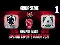 Liquid vs Alliance Game 1 | Bo2 | Group Stage ONE Esports Singapore Major DPC 2021
