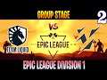 Liquid vs Vikin.gg Game 2 | Bo3 | Group Stage Epic League Division 1 | Dota 2 Live