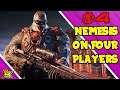 NEMESIS ON 4 PLAYERS AT ONCE! - Gears of War 4 KOTH Gameplay on Canals (Gears 4 Gameplay)